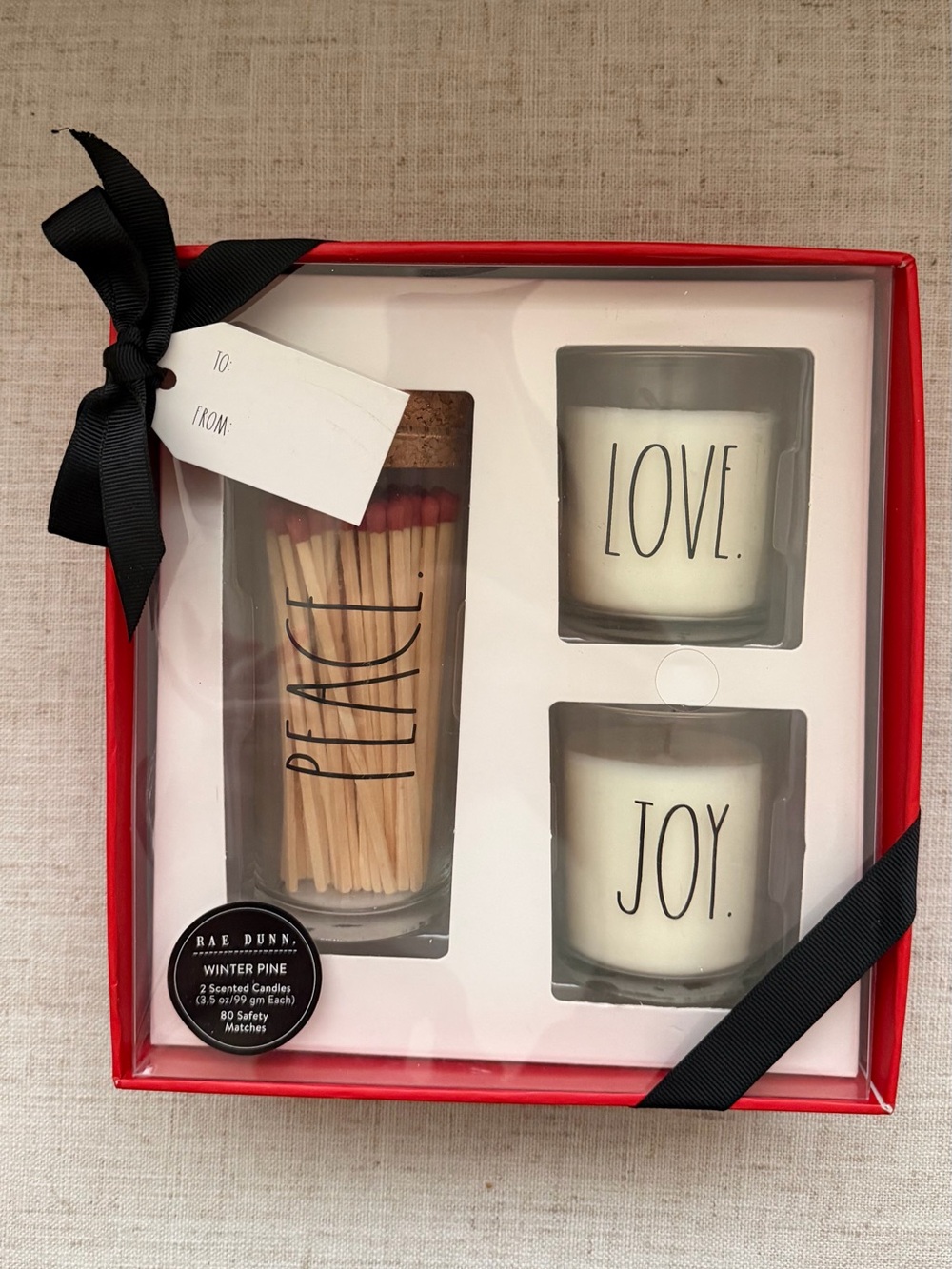 Rae Dunn Candle Gift Set